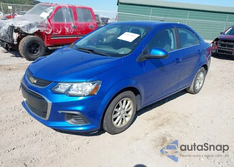 2017 Chevrolet Sonic Lt Auto z USA, uszkodzony, nr VIN 1G1JD5SGXH4152512